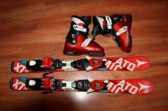 detské lyže Atomic XT 80 cm , lyžaky