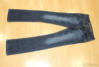Krásné dívčí elastické džíny, Papaya, vel. 164/170