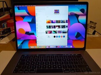MACBOOK PRO 15" Core i7, 16GB RAM, 256 GB SSD pěkný