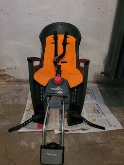 Prodám cyklosedačku Hamax Siesta + dětskou helmu