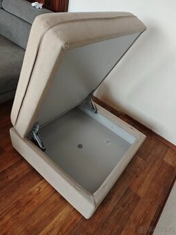 Taburet s úložným prostorem