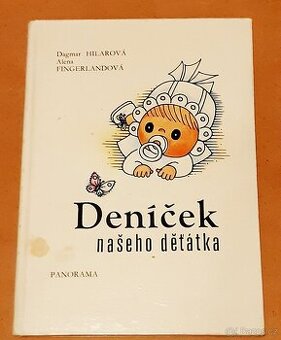 Knížka retro - Deniček našeho děťátka