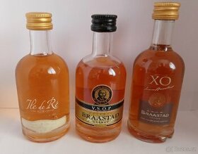 Miniaturní 10 lahviček alkoholu Cognac