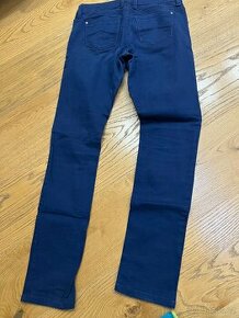 Modré džínové kalhoty - 1