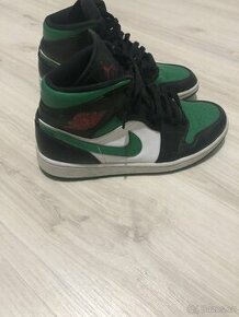 Jordan 1 Mid Green Toe - 1