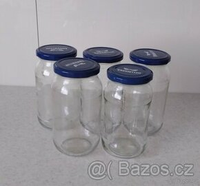 Zavařovací sklenice 405 ml s víčky 30 kusů
