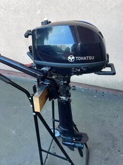 2x jety lodni motor Tohatsu 5hp 4t, dlouha noha