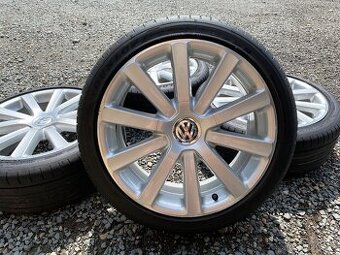 Alu orig letni sada VW Omanyt 5x112 7,5J ET49 225/40 R18