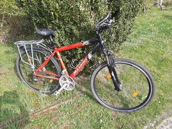 Kolo MAXBIKE GTR velikost 18, barva červeno /bílá