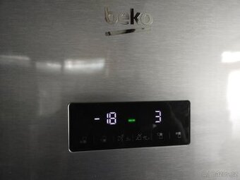 Prodám stříbrnou lednici zn. Beko Zdarma Dovezu