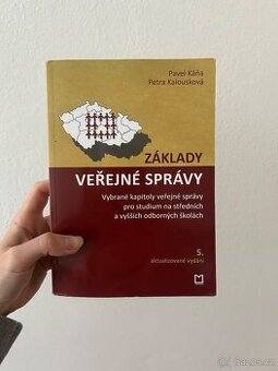 Učebnice veřejná správa