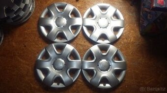 4ks originální poklice Škoda 15" typ Hermes