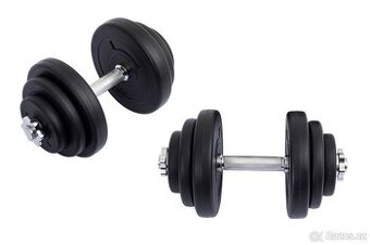 Jednoruční činkový set 2 x 20 kg