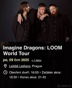 Imagine Dragons Praha 9.6.205