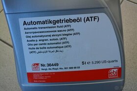 Olej do automatické převodovky ATF 0019896803 - 1