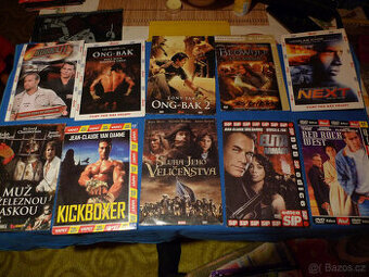 DVD filmy, audio cd