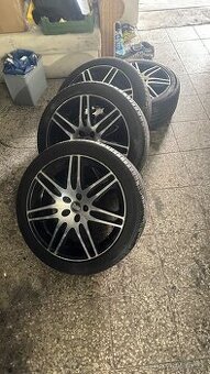 Letní alu kola Passat 18” rozteč 5x112 s pneu Barum