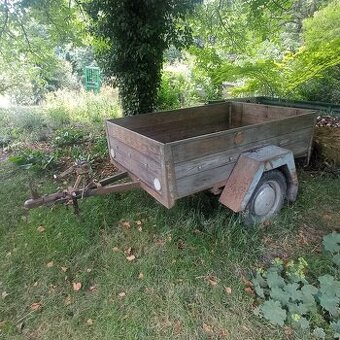 Přívěsný vozík 120-80-40 s plachtou