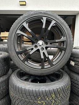 Alu kola 5x112 r18 s pneu (rosk)