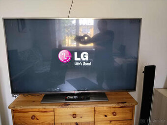 LG Full HD 3D Smart Led 140cm Wifi DVB-T2 vadná čti