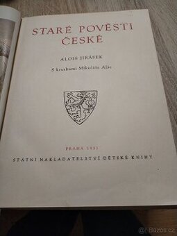 Alois Jirásek STARÉ POVĚSTI ČESKÉ.