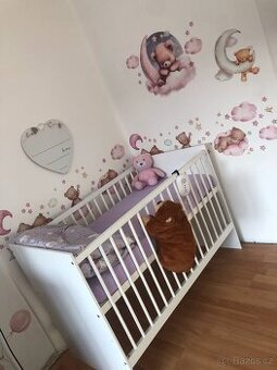 Dětská postýlka 120x60 polohovací