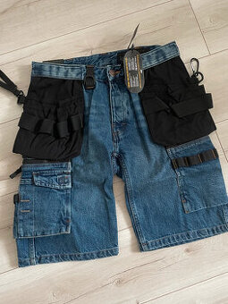 nové pracovní kraťasy Dunderdon P55S..Denim stone