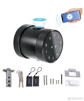 Inteligentní zámek dveří Tuya, s otiskem prstu