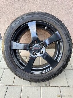Sada 4× alu kola DEZENT + zimní pneumatiky Point S Wintersta