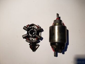 Cievka startera + Drziak uhlikov Fiat Grande Punto 1.9JTD