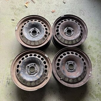 15" originál plechové kola Opel - rozteč 4x100