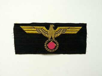 Nášivka na blůzu Kriegsmarine uniforma KM Belgická výroba