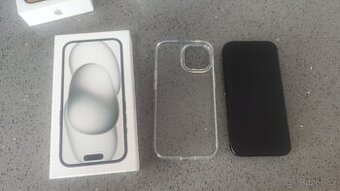 apple iphone 15 128 gb black jako novy