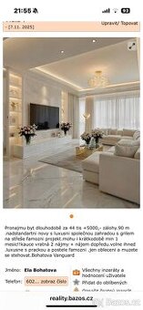 1kk 85 m nové vystaveny.vonavy cisty