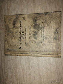 Tatra 6500/111 a 8000/111 popis a udržování ,1946.