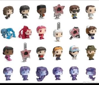 Stranger Things kinder joy  set 24 + 2x will navíc + duply