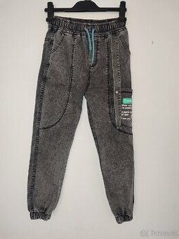Džíny a joggery pro kluka 8-10 let