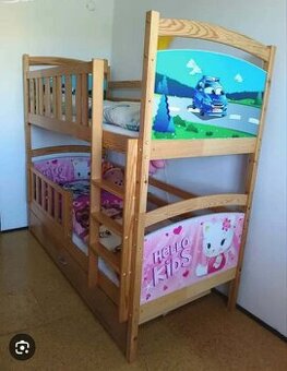 Děcká patrová postel