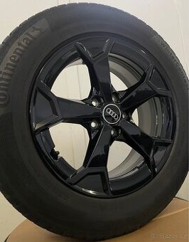 Original zimni alu Audi Q3 83a 5x112 + Conti 215/65/17