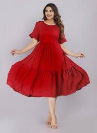 Elegantní krásné midi šaty 42/44