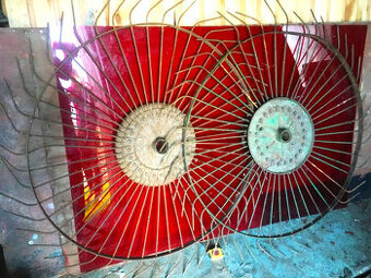 Obraceč sena - Paprsková kola