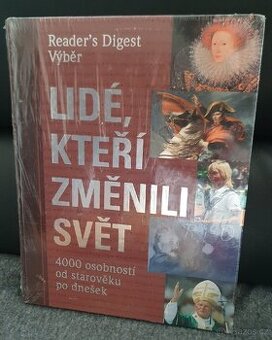 Encyklopedie - kniha "Lidé, kteří změnili svět"
