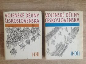 VOJENSKÉ DĚJINY ČESKOSLOVENSKA - 1. a 2. díl