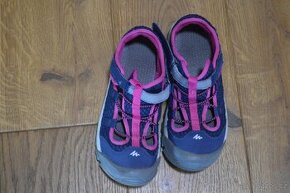 Sandály dětské turistické modro-růžové vel. č. 34