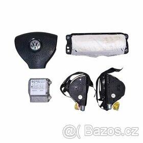 Sada airbag airbagů řj pásy VW Touran 1T2 facelift r.v. 2007