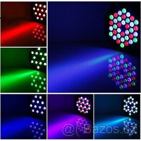 Led par reflektor-36 led RGB-Sound /DMX -dálkové ovládání