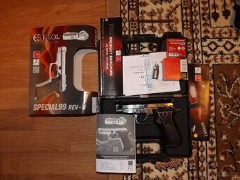 Prodám novou plynovou pistoli,nepoužitá Beretta 9mm