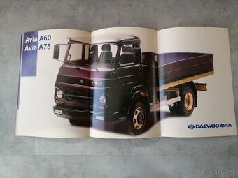 Avia Daewoo A60, A75 katalog - doprava v ceně