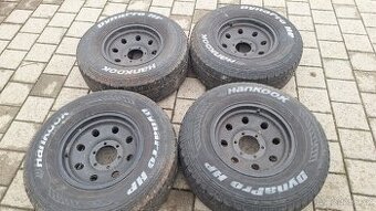 Offroad disky Frontera pneu 265/70 R15 6x139,7