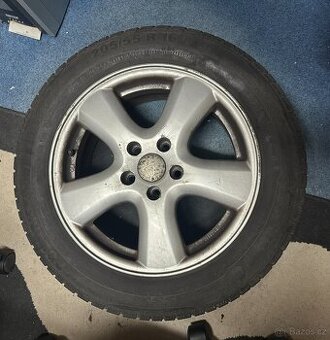 4x ALU disky 6.5Jx16H2 ET43 + pneu 205/55R16